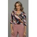044881 Blusa Ramany Manga 3/4 Estampada